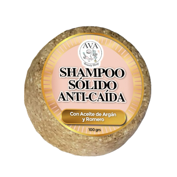 Shampoo Sólido Anti-caída para Mujer